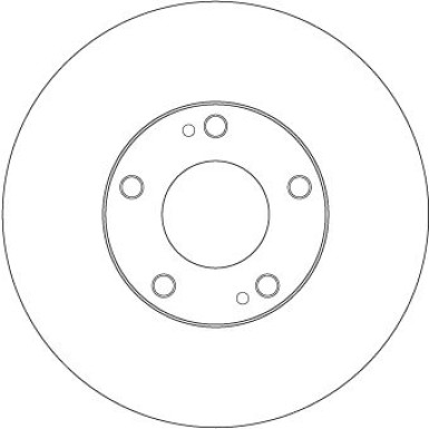 TRW | Bremsscheibe | DF7231