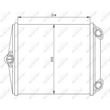 54248 Wärmetauscher, Innenraumheizung