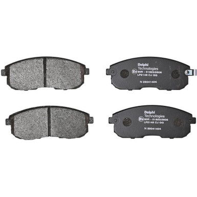 LP2146 Bremsbelagsatz, Scheibenbremse