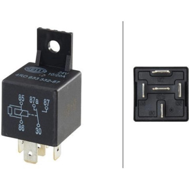 4RD 933 332-671 Relais, Arbeitsstrom