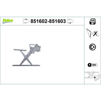 Valeo | Fensterheber | 851602 Valeo | Fensterheber | 851602