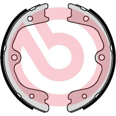 Brembo Bremsbackensatz, Feststellbremse ESSENTIAL LINE S 56 552