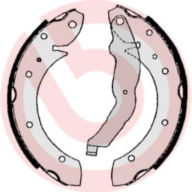 Brembo Bremsbackensatz ESSENTIAL LINE S 06 506