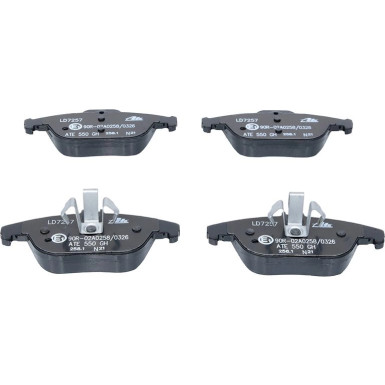 Bremsbelagsatz, Scheibenbremse ATE Ceramic 13.0470-7257.2