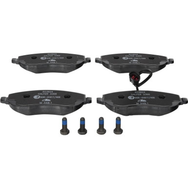 13.0460-3824.2 Bremsbelagsatz, Scheibenbremse