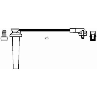 7701 Zündleitungssatz