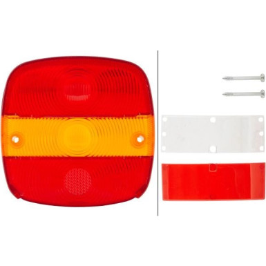 Hella | Lichtscheibe, Heckleuchte | 9EL 997 332-001