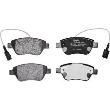 Delphi Bremsbelagsatz, Scheibenbremse LP2276