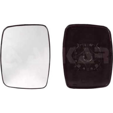 2 x ALKAR Spiegelglas, Außenspiegel | 6403969