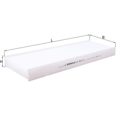 LA 42/1 Filter, Innenraumluft LA 42/1 Filter, Innenraumluft