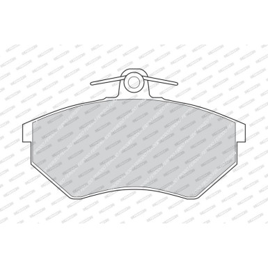 Ferodo Bremsbelagsatz, Scheibenbremse PREMIER ECO FRICTION FDB774