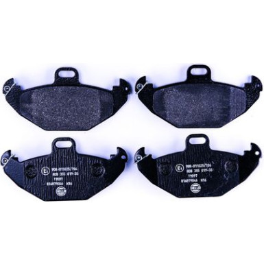 8DB 355 019-351 Bremsbelagsatz, Scheibenbremse