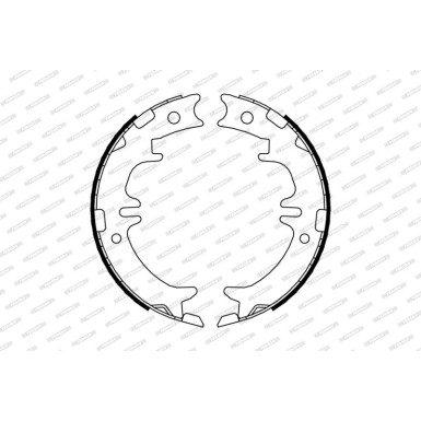 FSB674 Bremsbackensatz, Feststellbremse PREMIER