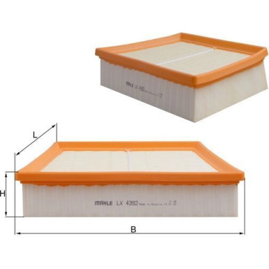 LX 4392 Luftfilter LX 4392 Luftfilter
