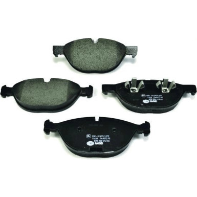 Hella Pagid | Bremsbelagsatz, Scheibenbremse | 8DB 355 012-661