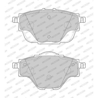 FDB4766 Bremsbelagsatz, Scheibenbremse PREMIER ECO FRICTION