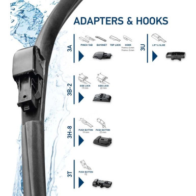 9XW 358 053-281 Wischblatt CLEANTECH 9XW 358 053-281 Wischblatt CLEANTECH