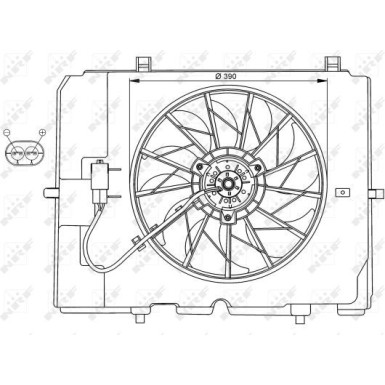47067 Lüfter, Motorkühlung