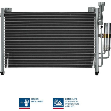 Nissens | Kondensator, Klimaanlage | 940033
