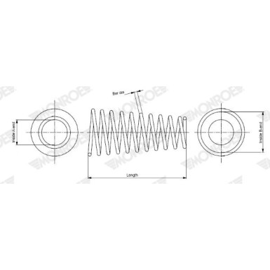 Monroe | Fahrwerksfeder | SP4110