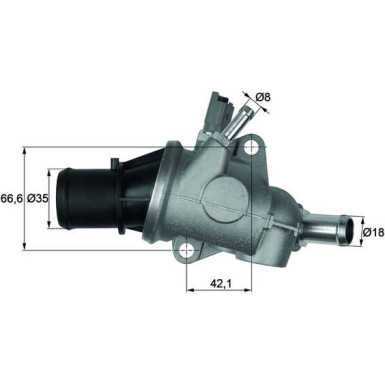 Mahle | Thermostat, Kühlmittel | TI 167 88