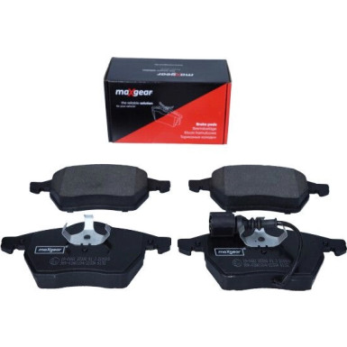 Maxgear | Bremsbelagsatz, Scheibenbremse | 19-0661