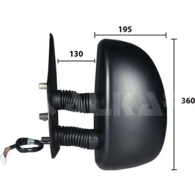 Alkar | Außenspiegel | 9239921 Alkar | Außenspiegel | 9239921