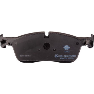 Hella | Bremsbelagsatz, Scheibenbremse | 8DB 355 025-701