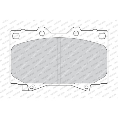 FDB1456 Bremsbelagsatz, Scheibenbremse PREMIER ECO FRICTION