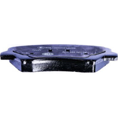 Hella | Bremsbelagsatz, Scheibenbremse | 8DB 355 021-781
