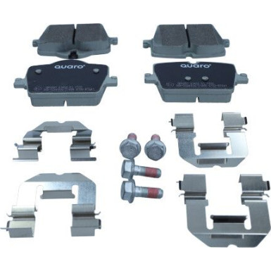 QP0257 Bremsbelagsatz, Scheibenbremse