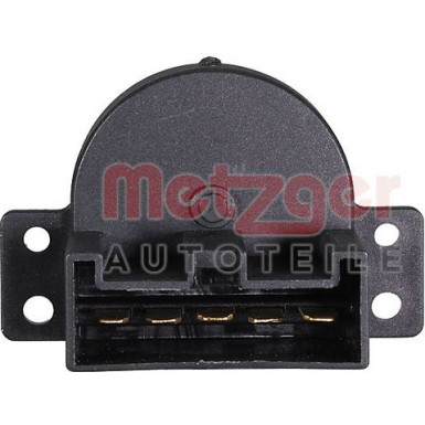Metzger | Gebläseschalter, Heizung/Lüftung | 09161224
