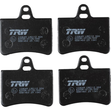 TRW Bremsbelagsatz, Scheibenbremse COTEC GDB1450