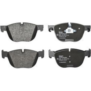Delphi Bremsbelagsatz, Scheibenbremse LP2090