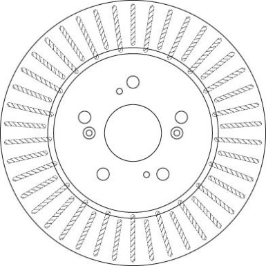 DF6180S Bremsscheibe TRW SINGLE
