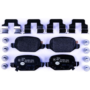 8DB 355 020-751 Bremsbelagsatz, Scheibenbremse