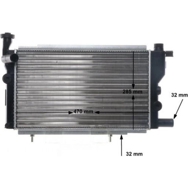 Mahle | Kühler, Motorkühlung | CR 428 000S