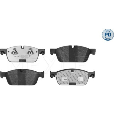 025 255 3119/PD Bremsbelagsatz, Scheibenbremse MEYLE-PD: Advanced performance and design.