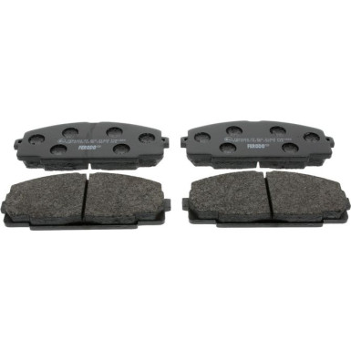 FVR1884 Bremsbelagsatz, Scheibenbremse PREMIER ECO FRICTION