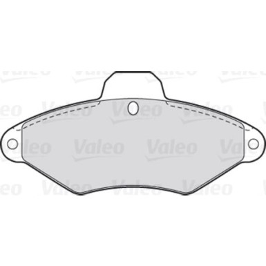 Valeo | Bremsbelagsatz, Scheibenbremse | 301031