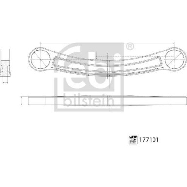 febi bilstein | 2 x FEBI Lenker, Radaufhängung | 177101 febi bilstein | 2 x FEBI Lenker, Radaufhängung | 177101