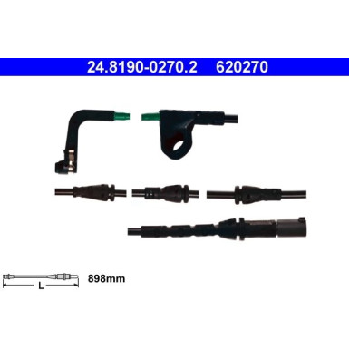 24.8190-0270.2 Warnkontakt, Bremsbelagverschleiß
