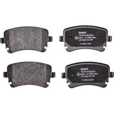 Delphi Bremsbelagsatz, Scheibenbremse LP1920