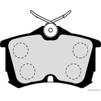 J3614015 Bremsbelagsatz, Scheibenbremse