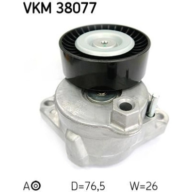 VKM 38077 Riemenspanner, Keilrippenriemen