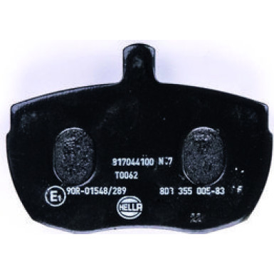 Hella | Bremsbelagsatz, Scheibenbremse | 8DB 355 005-831