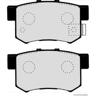 J3614009 Bremsbelagsatz, Scheibenbremse