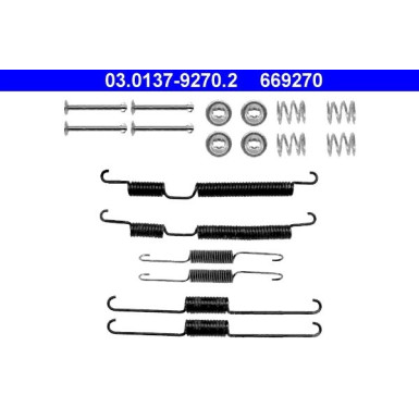 03.0137-9270.2 Zubehörsatz, Bremsbacken