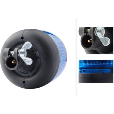 Hella Blitz-Kennleuchte Rota LED 2XD 012 878-111