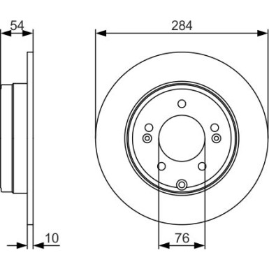0 986 479 A45 Bremsscheibe 0 986 479 A45 Bremsscheibe